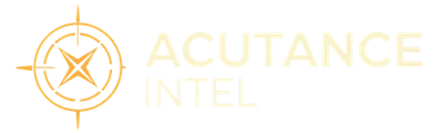 Acutance Intel official logo — global intelligence and analysis publisher