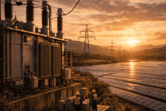 Chinese-built electric grid infrastructure illustrating the Electrostate Pivot across the Global South