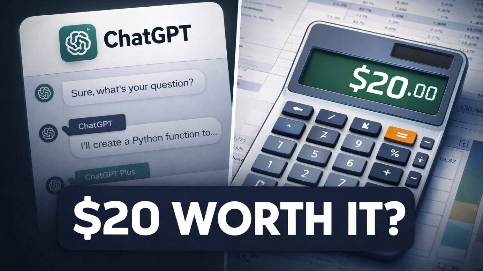 Analysis dashboard evaluating Is ChatGPT Plus Worth It 2026 for writers and coders