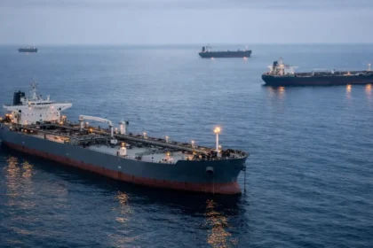 Oil tankers stranded in the Persian Gulf — Hormuz ceasefire structural energy risk 2026