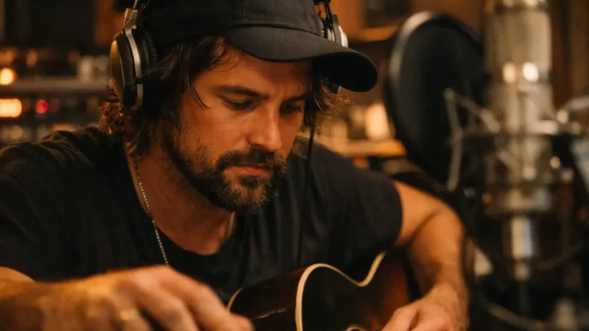 Music artist in recording studio — streaming economy AI split 2026